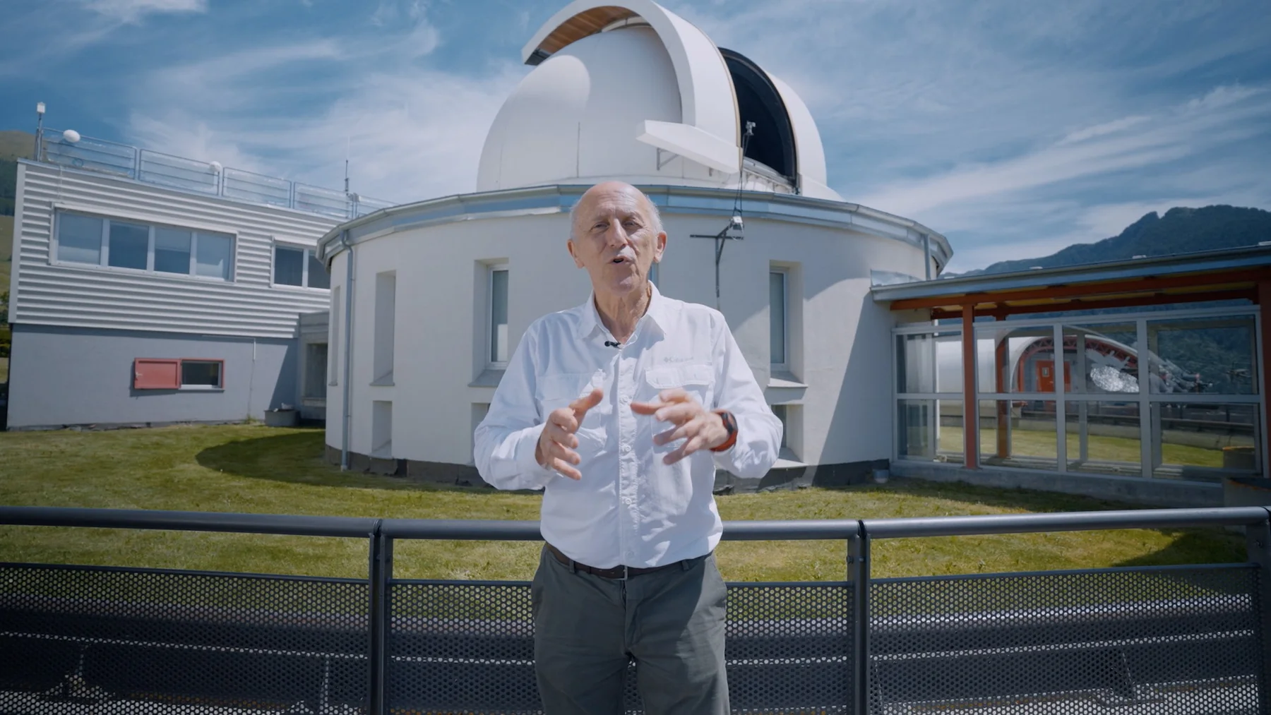 At the astronomical observatory